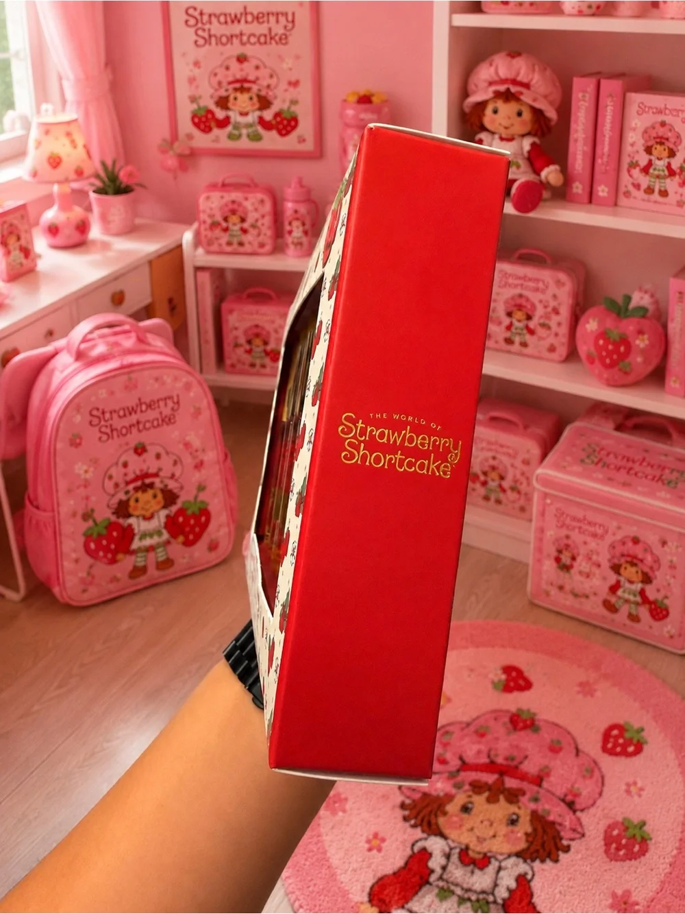 Strawberry Shortcake Pink Strawberry Lip Oil Set